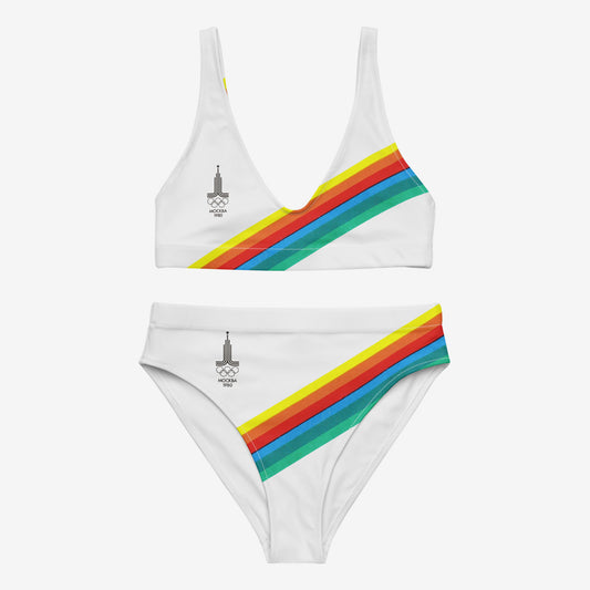 Moscow 1980 Games White Bikini Set