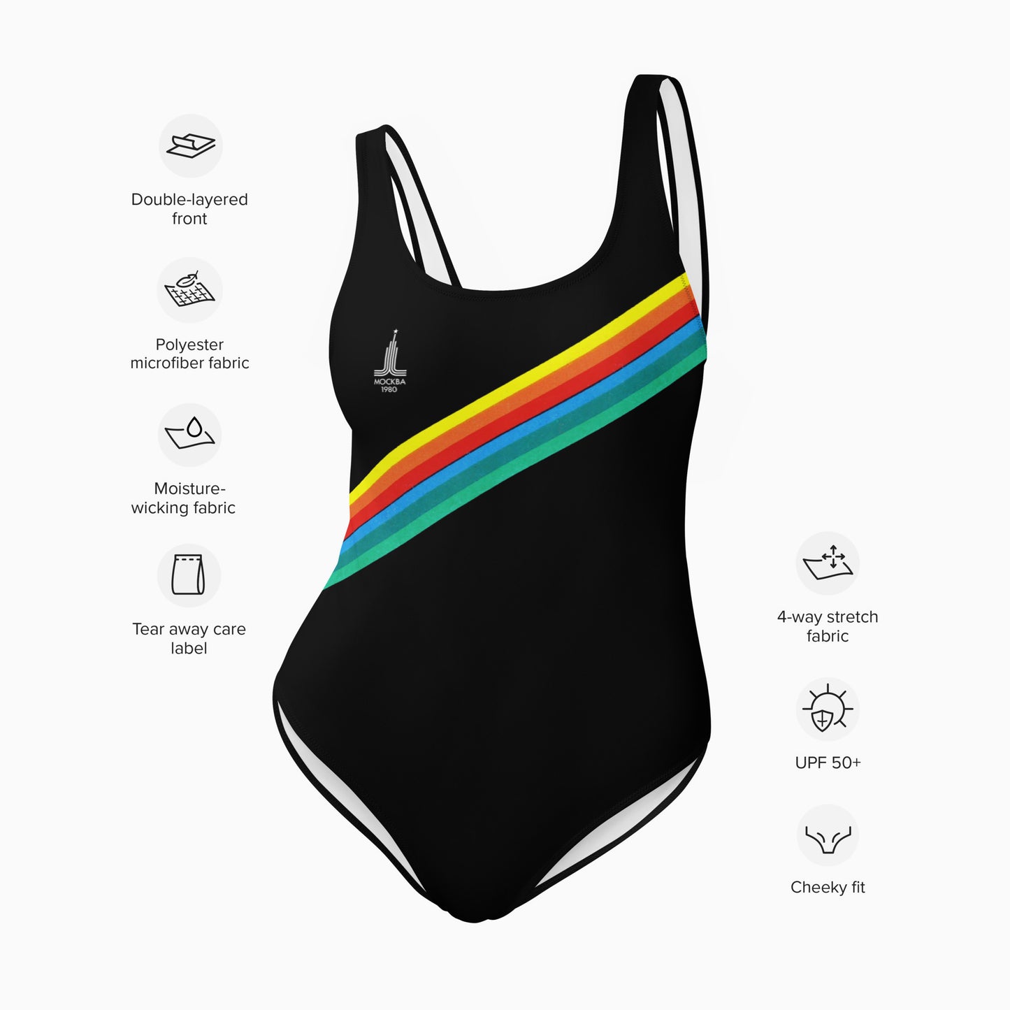 Moscow 1980 Games One-Piece Swimsuit